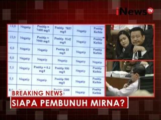 Sidang Jessica ke 19, hadirkan saksi fakta kejadian 17 - iNews Breaking News 07/09