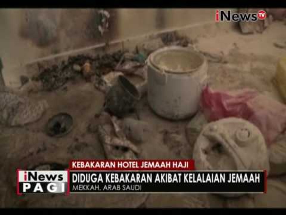 Diduga kelalaian Jamaah Haji, hotel tempat menginap di Mekkah terbakar - iNews Pagi 09/09
