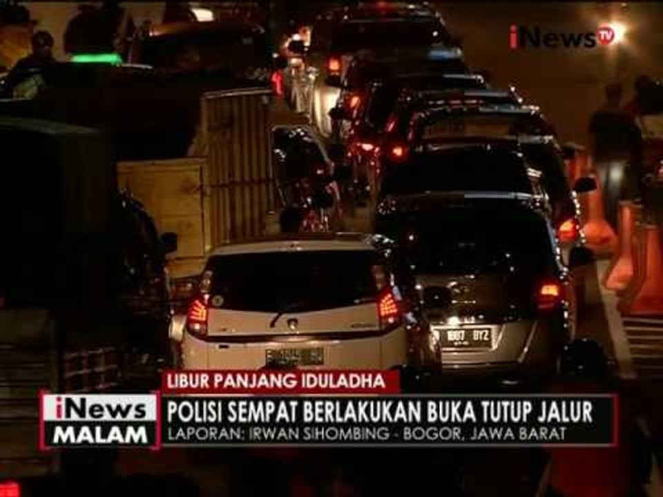 Live Report : Irwan Sihombing, terkait kondisi terkini jalur puncak Bogor - iNews Malam 11/09