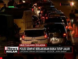 Live Report : Irwan Sihombing, terkait kondisi terkini jalur puncak Bogor - iNews Malam 11/09