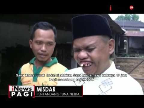 Penyandang tuna netra di Purbalingga, berqurban seekor sapi dari tabungannya - iNews Pagi 12/09