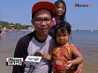 Libur hari raya, warga padati pantai Ancol Jakarta - iNews Siang 12/09