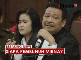 Sidang Jessica ke 19, hadirkan saksi fakta kejadian 018 - iNews Breaking News 07/09