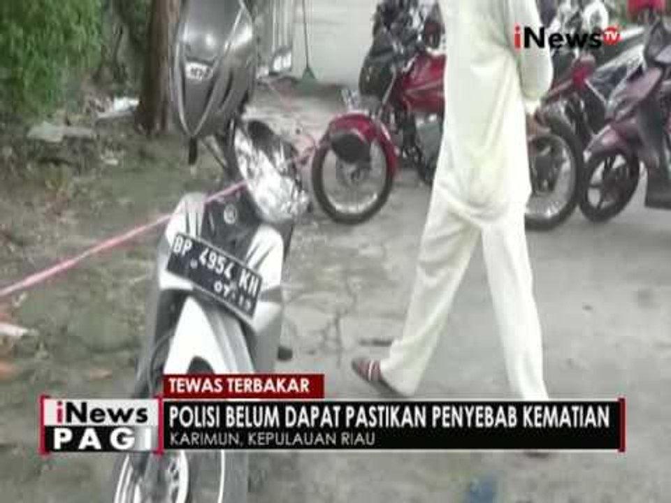 Seorang pemuda ditemukan tewas dengan duduk bersila dan badan terbakar - iNews Pagi 13/09