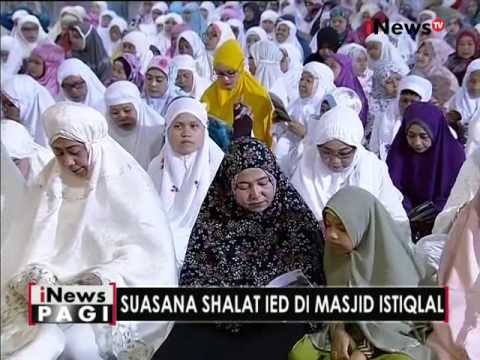 Suasana usai solat Idul Adha di Masjid Istiqlal, Jakarta 01 - iNews Pagi 12/09