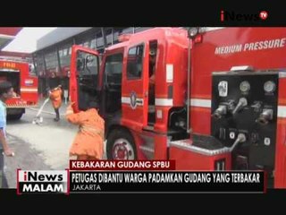 Gudang penyimpanan di SPBU Gambir ludes terbakar - iNews Malam 12/09