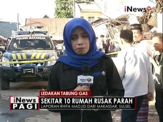 Live Report : Kondisi terkini pasca kejadian tabung gas meledak di Makassar - iNews Pagi 12/09