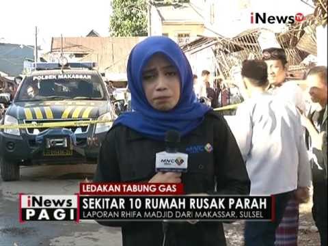 Live Report : Kondisi terkini pasca kejadian tabung gas meledak di Makassar - iNews Pagi 12/09