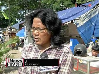 Beberapa warga Rawajati masih bertahan ditenda - tenda darurat - iNews Siang 13/09