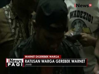 Diduga dijadikan tempat mabuk - mabukan, sebuah warnet di Jambi digerebek - iNews Pagi 14/09