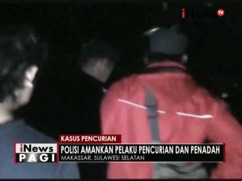 Polisi lakukan penggerebekan rumah pelaku pencurian dan penadahan di Makassar - iNews Pagi 14/09