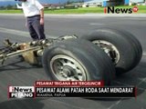Pesawat Trigana Air tergelincir alami patah roda - iNews Petang 13/09