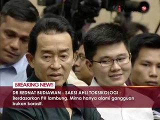 DR. Rednat. B : saat sianida masuk tenggorokan akan terjadi korosif - iNews Breaking News 14/09