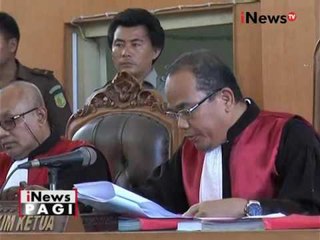 Sidang kasus narkoba Bupati Ogan ilir kembali dilakukan - iNews Pagi 14/09