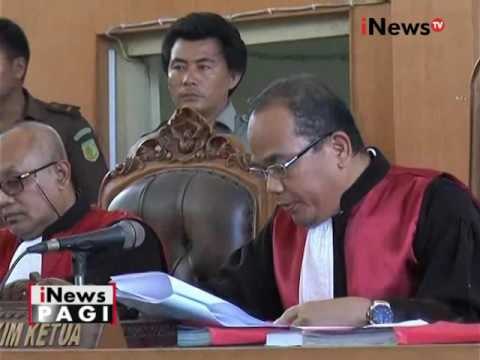 Sidang kasus narkoba Bupati Ogan ilir kembali dilakukan - iNews Pagi 14/09