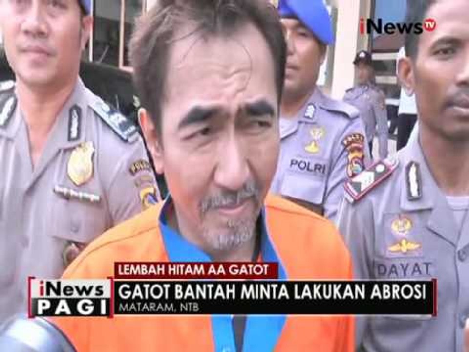 Aa Gatot membantah telah meminta korban wanitanya untuk aborsi - iNews Pagi 15/09