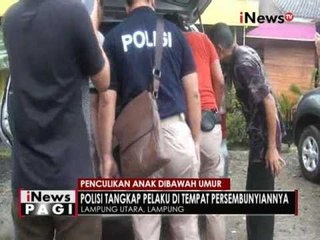 Polres Lampung tangkap lelaki penculik anak dibawah umur selama 8 tahun - iNews Pagi 16/09