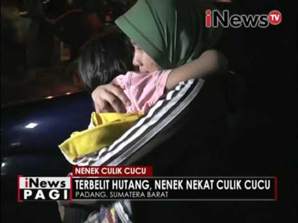 Terbelit hutang nenek nekat culik cucu - iNews Pagi 19/09