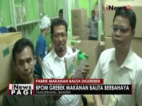 BPOM kota Banten gerebek gudang penyimpanan makanan balita - iNews Pagi 16/09