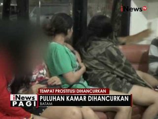 Petugas gabungan hancurkan 5 tempat prostitusi di Batam - iNews Pagi 15/09