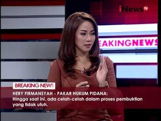 Pakar hukum pidana : ada celah dalam proses pembuktian yang tidak utuh - iNews Breaking News 19/09