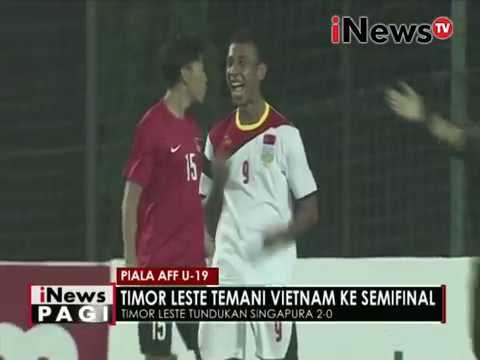 Piala AFF U-19, Timor Leste temani Vietnam ke semi final - iNews Pagi 20/09