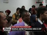 Kurang loket yang dibuka, warga di Medan antre panjang untuk urus E-KTP - iNews Petang 20/09