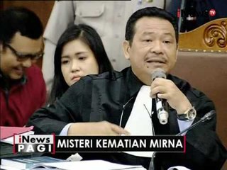 Otto menanyakan kepada ahli Psikolog terkait perilaku terdakwa di CCTV - iNews Pagi 20/09