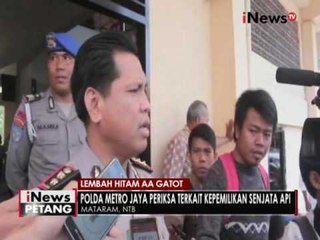 Mengaku kerabat dekat Aa Gatot, 3 orang jenguk Aa Gatot di Polda NTB - iNews Petang 20/09