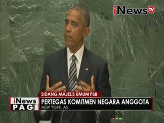 Isu pengungsi Suriah jadi tema utama Sidang majelis umum PBB - iNews Pagi 21/09