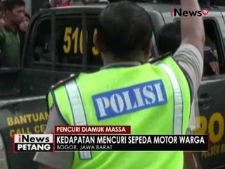 Kedapetan mencuri sepeda motor, seorang pemuda babak belur dihajar warga - iNews Petang 20/09