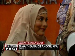 Download Video: Selasa kemaren, Elma Theana dipanggil KPAI terkait kasus Aa Gatot - iNews Pagi 21/09