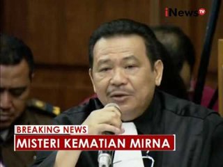 Kuasa hukum pertanyakan dasar ilmu kriminolog saksi ahli kedua - iNews Breaking News 19/09