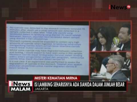 Michael Robertson : Sianida di tubuh Mirna karena proses pasca kematian - iNews Malam 21/09