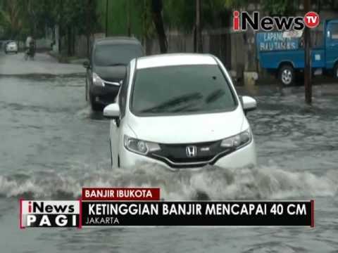 Banjir Ibukota, ketinggian mencapai 40 cm - iNews Pagi 22/09