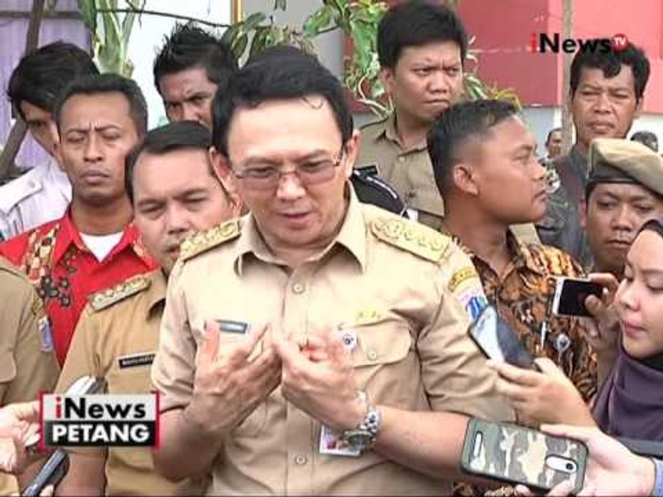 Resmikan RPTRA di Rusunawa Marunda, Ahok ajak Sophia Lajtuba - iNews Petang 18/10