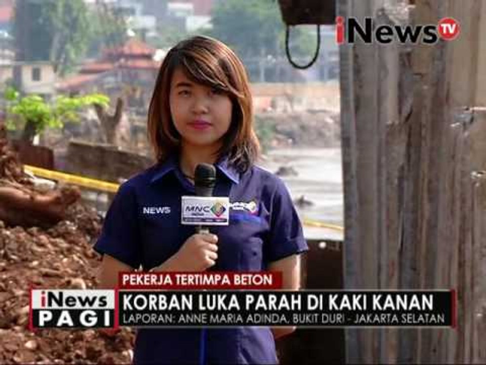 Live Report : Anne Maria, Pekerja tertimpa beton - iNews Pagi 18/10