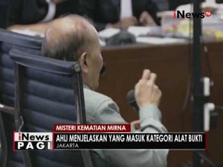 Kuasa hukum pertanyakan BB CCTV kepada ahli pidana dari Universitas Brawijaya - iNews Pagi 23/09