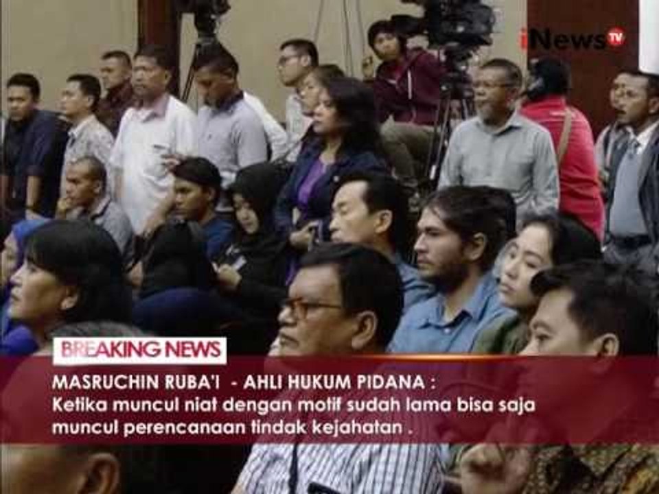 Dalam perkara pidana tidak boleh hanya ada alat bukti tunggal - iNews Breaking News 22/09