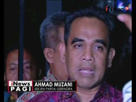 Partai Gerindra & PKS akan umumkan Cagub & Cawagub siang ini - iNews Pagi 23/09