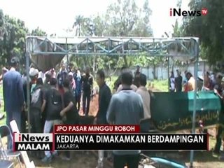 2 korban nenek & cucu JPO Pasar Minggu dimakamkan di TPU Srengseng Sawah -  iNews Malam 25/09