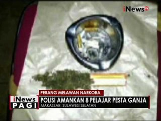 Polsek di Makassar gerebeg beberapa pelajar yang berpesta narkoba - iNews Pagi 26/09
