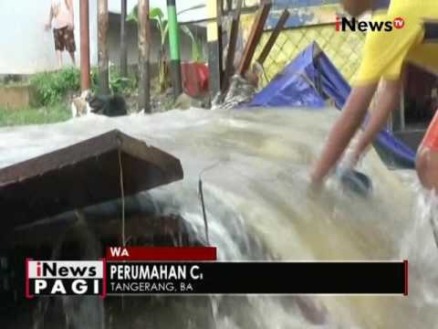 Takut banjir susulan, warga diperumahan Ciledug masih bertahan dipengungsian - iNews Pagi 26/09