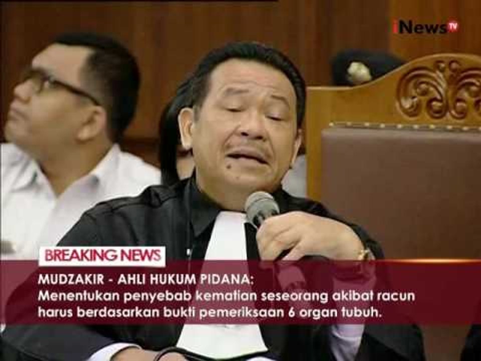 Dalam teori dualisme harus ada pembuktian secara perkara pidana - iNews Breaking News 26/09