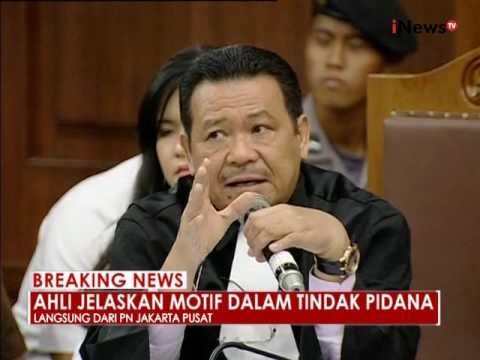 Mudzakir : motif menjadi faktor penentu berat ringannya hukuman terdakwa - iNews Breaking News 26/09