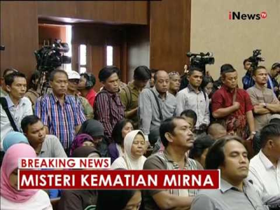 Pemeriksaan racun pada kasus kematian Mirna tidak sesuai prosedur - iNews Breaking News 26/09