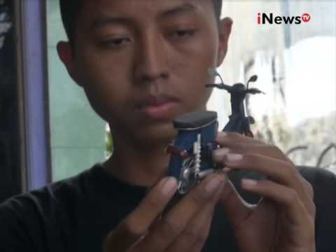 Pemuda ini ubah sampah menjadi miniatur motor yang bagus - iNews Pagi 26/09
