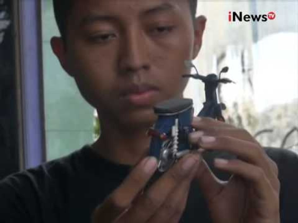 Pemuda ini ubah sampah menjadi miniatur motor yang bagus - iNews Pagi 26/09