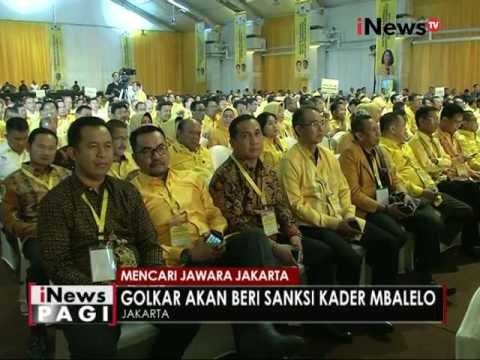 Salah satu kader Golkar mendukung Agus, Golkar akan berikan sangsi - iNews Pagi 27/09