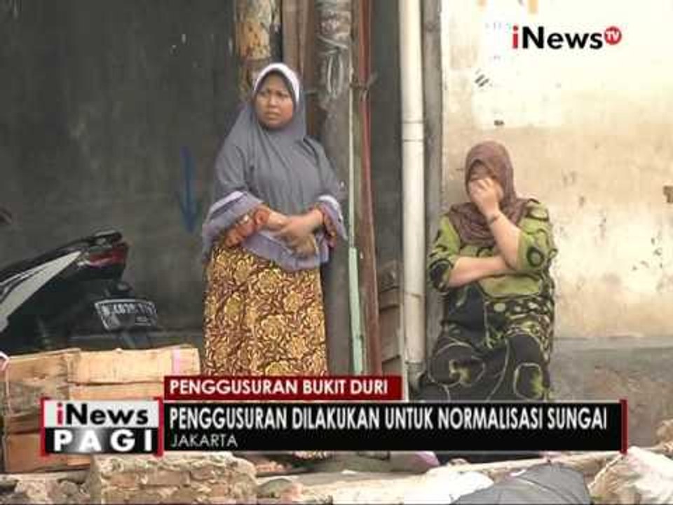 Pemprov DKI Jakarta pastikan penggusuran di Bukit Duri akan dilakukan hari ini - iNews Pagi 28/09